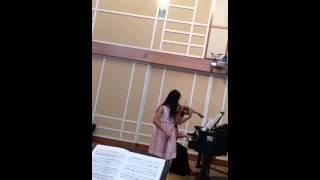 Mia Huang de beroit concerto no 9 1st mvt