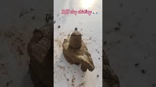 DIY shivling craft ideas for clay  #love #trending #ytshorts #shortfeed #mahadev #mahashivratri#diu