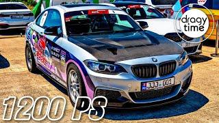 1200 PS BMW M240i X-Drive | Acceleration from 0-100 100-200 200-250 Km/h & 0-60 60-130 100-150 mph