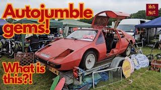 Morris Minors, a Montego and a very unusual Land Rover! Beaulieu Spring Autojumble walkaround