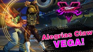 ALEGRIAS CLAW BEAST VEGA! ▰ STREET FIGHTER V/5 CHAMPION EDITION【1080p 60fps High Level Matches】