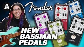 New Fender Bassman Pedals!