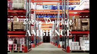 Warehouse Ambience with forklifts, trucks and industrial sounds - 10 hours audio