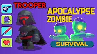 Stealth Master | Trooper in zombie apocalypse- 3 Rounds All Character's Weapons.