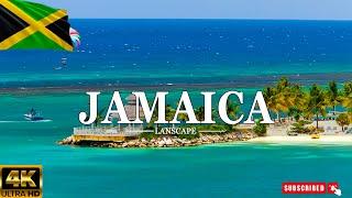 FLYING OVER JAMAICA 4K Video UHD | Amazing Beautiful Nature Scenery With Relaxing Music, 4K Video HD