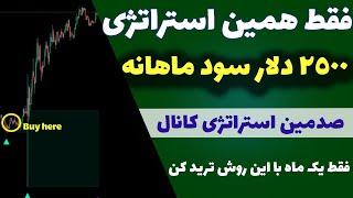 استراتژی بی‌نظیر برای کسب سود| صدمین استراتژی کانال