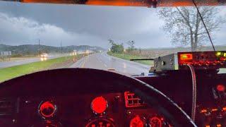 Is It A Tornado Or Just A Warning // Severe Storm Trucking