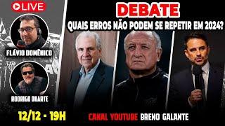 AO VIVO  DEBATE - QUAIS ERROS NÃO PODEM SE REPETIR EM 2024 