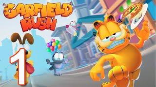 Garfield Rush -  Walkthrough Gameplay Part 1 (iOS)