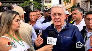 EX PRESIDENTE ALVARO URIBE ESTUVO EN DONMATÍAS