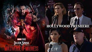 Hollywood Premiere Interviews from DOCTOR STRANGE IN THE MULTIVERSE OF MADNESS