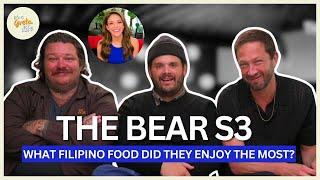 The Bear Cast Rave About Filipino Food!