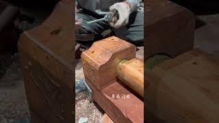 Red Rosewood Door: Elegance in Every Grain #viralvideo