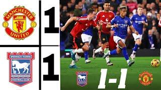  man united vs ipswich town (1-1)Man United draw at Ipswich Town - Highlights premier!league