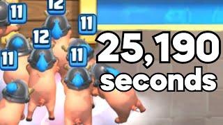 I beat Clash Royale’s hardest challenge in 25,190 seconds