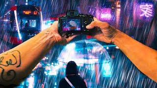 POV Rain VS Sony A7IV - Moist Street Photography [24-70mm f2.8]