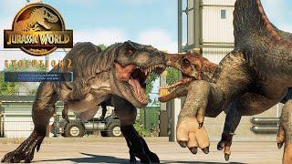 LITTLE EATIE VS SPINOSAURUS | Jurassic World Evolution 2