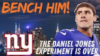 New York Giants | It's Time! Daniel Jones MUST BE BENCHED!