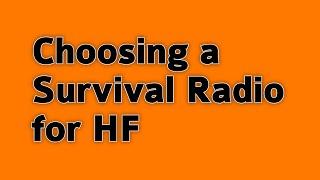 Best HF Ham Radio for Off Grid Survival