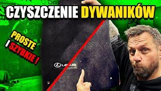 Jak WYCZYŚCIĆ DYWANY Samochodowe – Efekt WOW !!