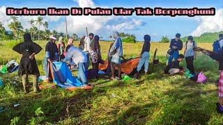 Berburu Ikan Di Pulau Ular Yang Tak Berpenghuni | Pulau Tongkidi