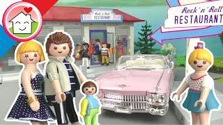 Playmobil en francais La famille Hauser dans les 3 temps- voyage dans le temps au passé