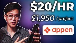 Make Money Working FROM HOME Online with Appen Review!