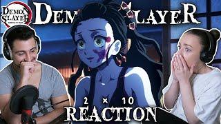 UPPER MOON SIX! Demon Slayer 2x10 REACTION! | "What Are You?"