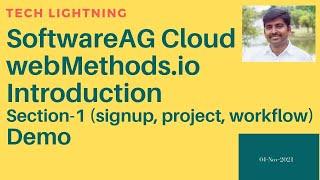 SoftwareAG Cloud | webMethods.io Integration | Introduction | Create and Run Hello World Workflow
