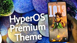 HyperOS Premium Theme For Any Xiaomi Devices | New Anime System Ui | #hyperos