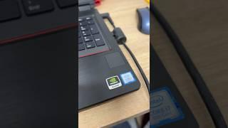 Fujitsu Celsius H780  Intel I7 8750H / 512 GB SSD / 32 GB / Nvidia Quadro P600 4 GB #fujitsu #h780