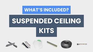 What's Included in a Suspended Ceiling Kit?  | Ceiling Tiles UK