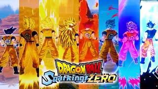 Dragon Ball Sparking Zero - Goku Mid - Super (All Forms)ㅣNew INSANE Gameplay