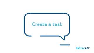 Free task management - Create a task | Bitrix24 Tasks