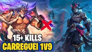 TROLLOU NO PICK E LEVEI INIBI EM 15 MINUTOS ! | TRYNDAMERE vs KAYN