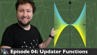 Manim Tutorial Series E04: Updater Functions | Mathematical Animations WITH EASE