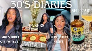 LIFE IN MY 30s Diaries | Lunch Date, Bible Study, Couples Double Date in DC, We are Getting Old Vlog