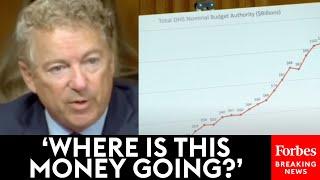 Rand Paul Lists Example After Example Of 'Government Waste' To Call Out Huge Spending On DHS