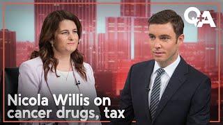 Budget: Nicola Willis on tax cuts and cancer drugs | Q+A 2024