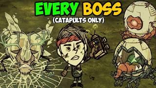 Defeating EVERY Boss with TURRETS (RE-WORKED Winona)