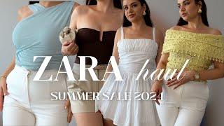ZARA HAUL SUMMER SALE 2024 | try on haul zara 2024