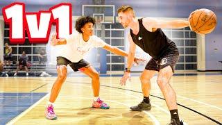 HE'S AN NBA TRAINER! Trash Talking 1v1 Vs JLAW!