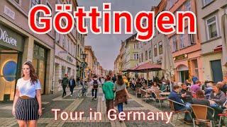 Göttngen,Germany/walking tour of the beautiful city Göttingen in Germany 4k HDR 60fps