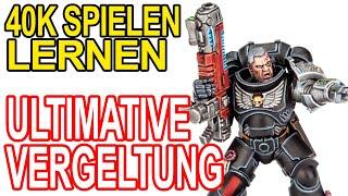 ICH LERNE WARHAMMER 40K SPIELEN! DEATHWATCH VS ULTRA MARINES SPIEL 2! VERGELTUNG! 10th Battlereport!