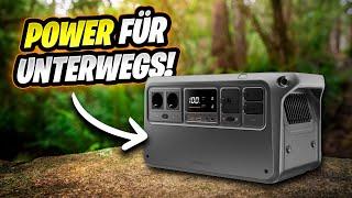 DJI Power 1000 tragbare Powerstation- Perfekt fürs Camping & Unterwegs! 