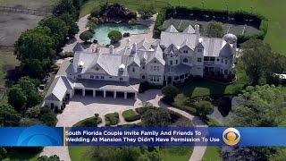 South Florida Bride, Groom Crashers At Own Fort Lauderdale Mansion Wedding