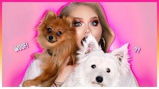 MY DOGS PICK MY MAKEUP!! | NikkieTutorials