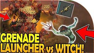 GRENADE LAUNCHER vs THE WITCH (TONS of KILLS!) - Last Day On Earth Survival Update 1.8.5