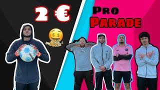 2€ Pro Parade  50 Schüsse gegen Non-Keeper !