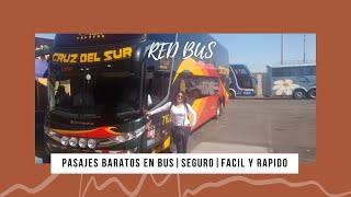 Como comprar Pasajes de Bus Barato!!! RED BUS